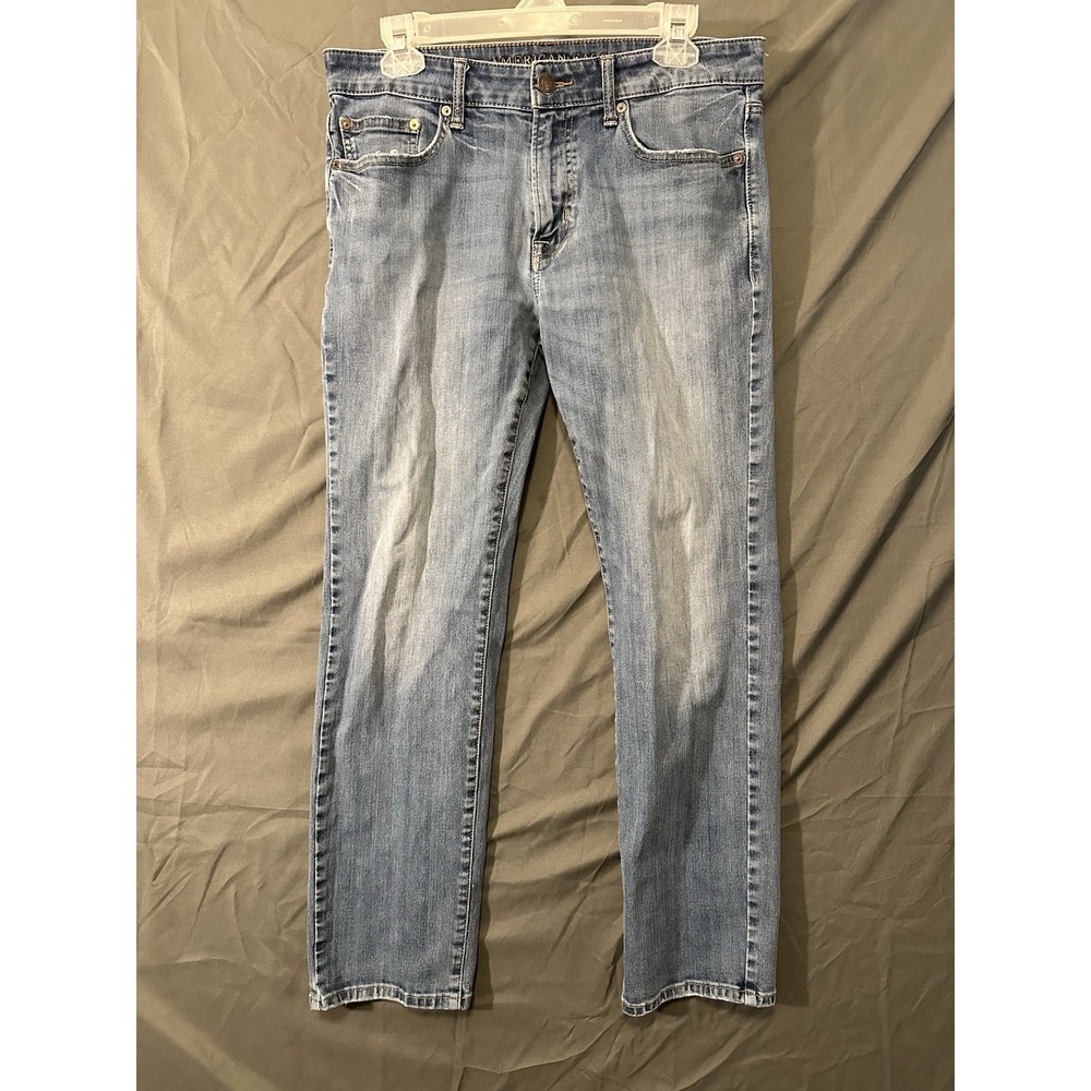 American Eagle Mens Slim Jeans 32x30 Blue 360‎ Extreme Flex Denim